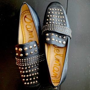 Black beaded flats by Sam Edelman, size 7